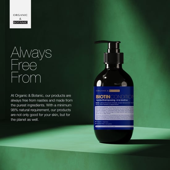 Organic & Botanic Biotin Conditioner 500ml x 2 Duo-Pack - Image 3