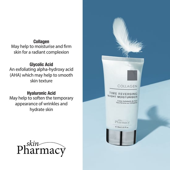 skinPharmacy Kollagen Zeit Rückwärts Nachtfeuchtigkeitscreme 30ml x 2 Duo-Pack - Image 5