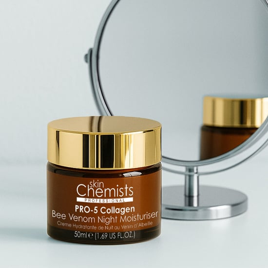 skinChemists Pro-5 Kollagen Bienengift Nachtfeuchtigkeitsspender 50 ml x 2 Doppelpack - Image 3