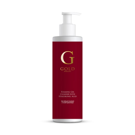 Gold Serums Schäumender Mousse-Reiniger mit Hyaluronsäure 200ml - Image 1