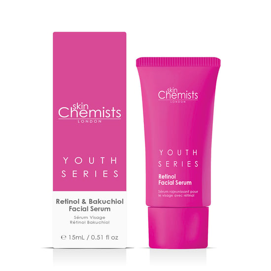 skinChemists Jugend-Serie Retinol & Bakuchiol Gesichtsserum 30 ml x 2 Duo-Pack - Image 3