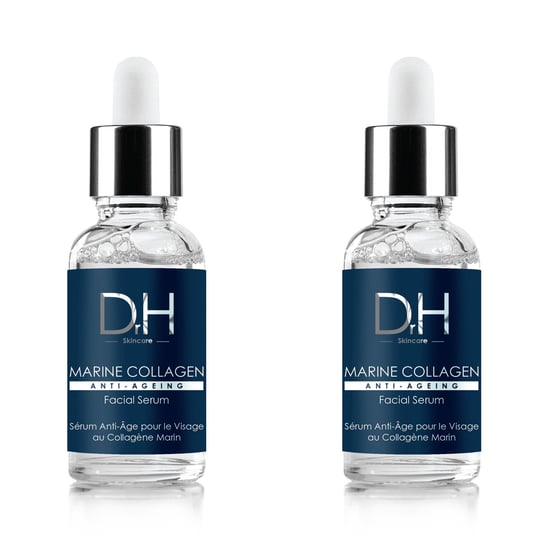 Dr H Marine Kollagen Gesichtsserum 30ml x 2 Duo-Pack - Image 1