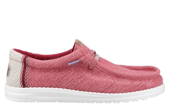 Hey Dude Wally Jute Herren-Schuhe - Rot - Image 1