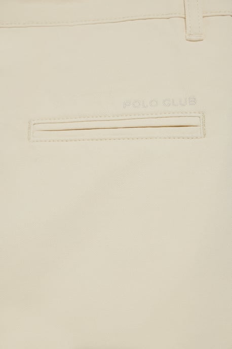 Chinohose May ecru mit minimalistischer Polo Club-Stickerei auf der Tasche - Image 2