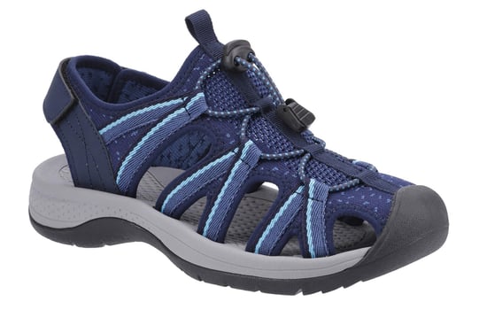 Cotswold Upton Damen Sandalen In Marineblau/Türkis - Image 2