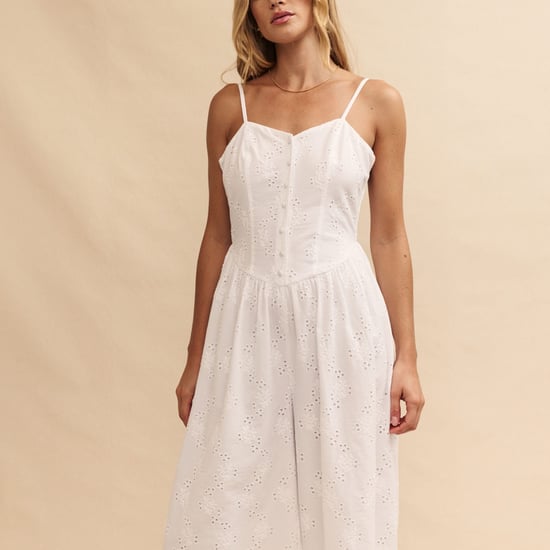 Nobodys Child Tricia Broderie Anglaise Jumpsuit für Frauen in Weiß - Image 3