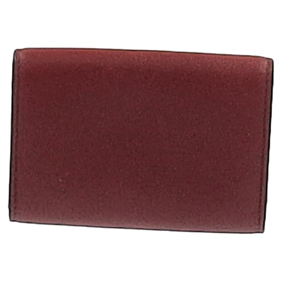 Chloé Geldbörse mit Schleifendetail aus burgunderfarbenem Leder - Image 4