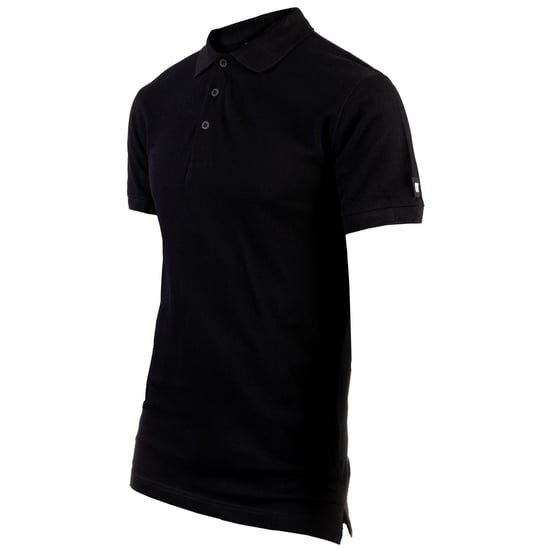 Caterpillar Essentials Baumwoll-Polohemd für Herren in Schwarz - Image 2