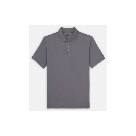 Dickies Everyday Polyester Herren Polo-Shirt in Grau - Image 5