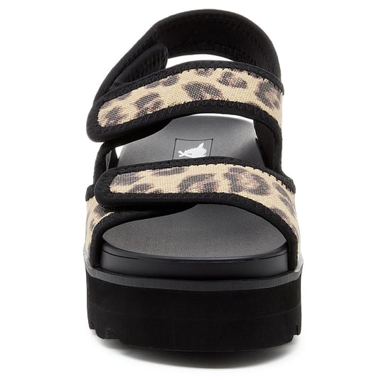 Rocket Dog Balmy Dexter Damen Textil Sandalen in Beige/Schwarz - Image 3