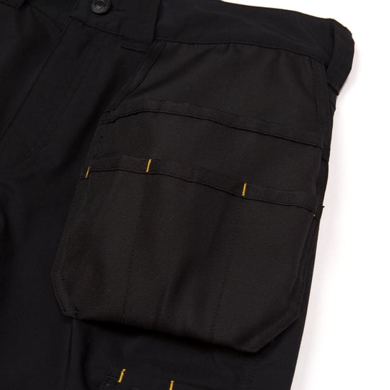 Caterpillar Nexus Holster Stretch Baumwolle Herren Schwarze Arbeitsshorts - Image 3