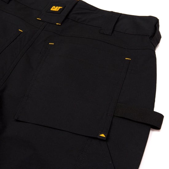 Caterpillar Nexus Holster Stretch Baumwolle Herren Schwarze Arbeitsshorts - Image 5