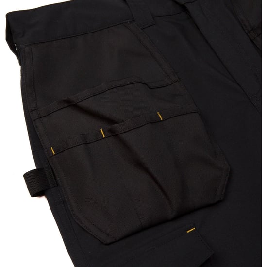 Caterpillar Nexus Holster Stretch Baumwolle Herren Schwarze Arbeitsshorts - Image 6