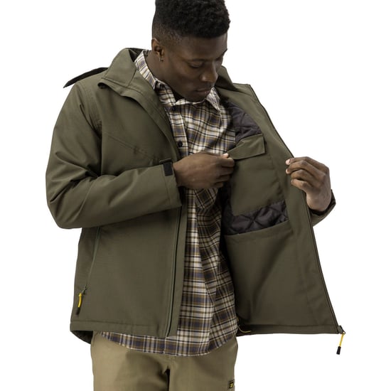 Caterpillar Leichte Isolierte Herren Moos Pufferjacke - Image 4