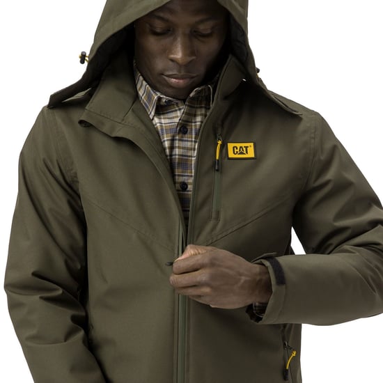Caterpillar Leichte Isolierte Herren Moos Pufferjacke - Image 5