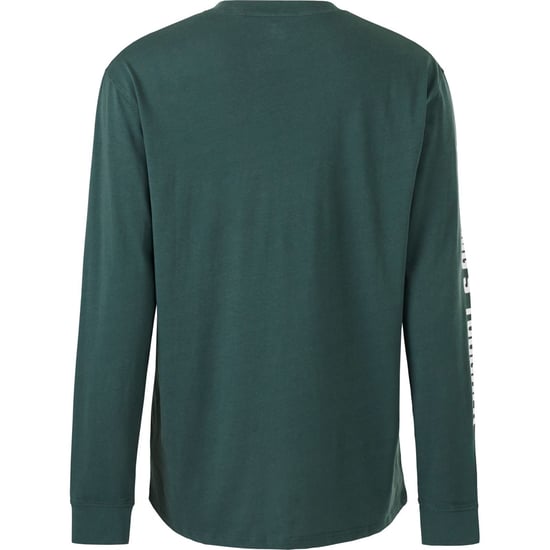 Hard Yakka Heritage Icon Baumwoll Herren T-Shirt in Grün - Image 2