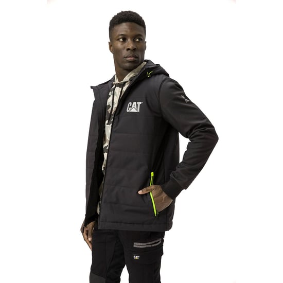 Caterpillar Tech Hybrid Herren schwarze Jacke - Image 3