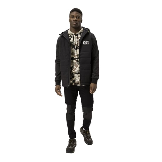 Caterpillar Tech Hybrid Herren schwarze Jacke - Image 6