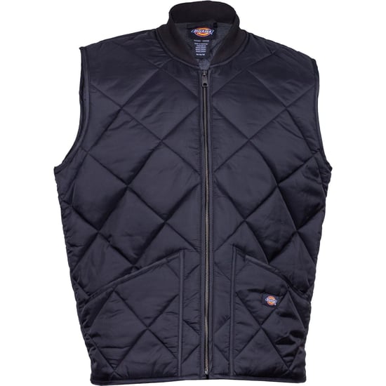Dickies Diamantgestepptes Weste Herren Schwarz Gilets - Image 3