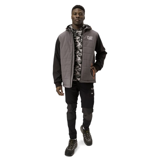 Caterpillar Tech Hybrid Herren schwarze Jacke - Image 1