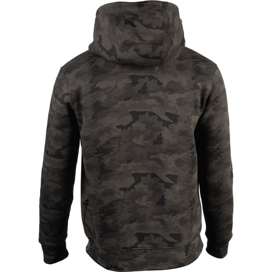Caterpillar Markenzeichen Baumwoll Herren grüner Kapuzenpullover - Image 3