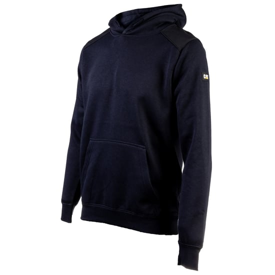 Caterpillar Essentials Polyester Herren Kapuzenpullover Blau - Image 2