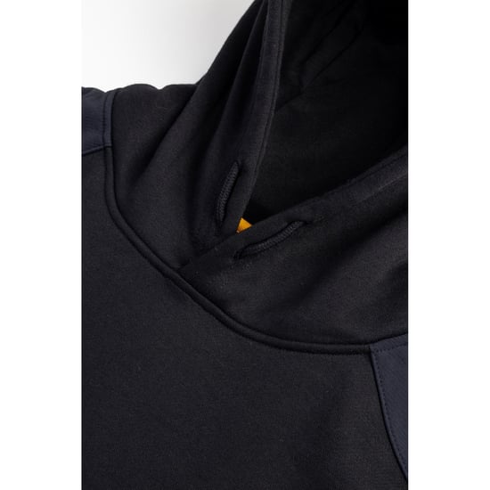Caterpillar Essentials Polyester Herren Schwarz Kapuzenpullover - Image 4