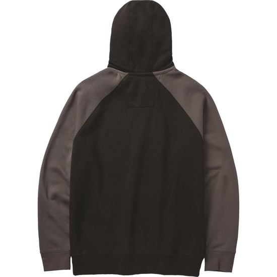 Caterpillar Raglan Baumwoll Herren Schwarz Kapuzenpullover - Image 5