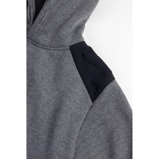 Caterpillar Essentials Polyester Herrengrauer Kapuzenpullover - Image 5