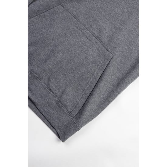 Caterpillar Essentials Polyester Herrengrauer Kapuzenpullover - Image 6