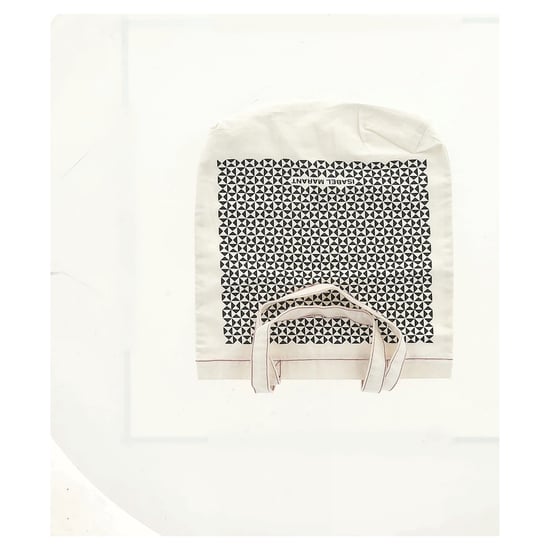 Isabel Marant Bedruckte Canvas-Tasche aus weißer Baumwolle - Image 6