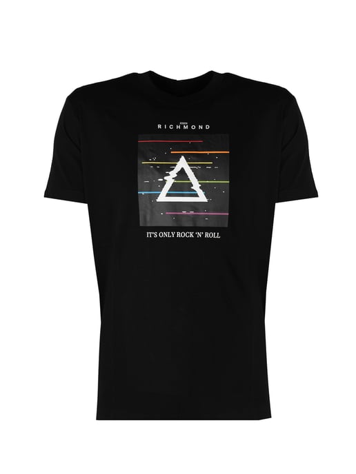 John Richmond T-Shirt Herren schwarz - Image 1