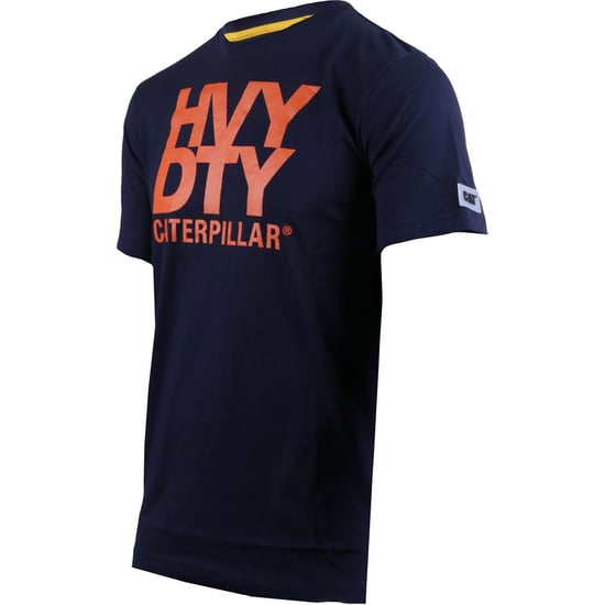 Caterpillar Schwerlast Baumwolle Herren Schwarz T-Shirt - Image 6