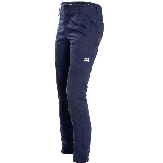 Hard Yakka Raptor Cuff Baumwoll Herren Outdoor-Hosen Blau - Image 3