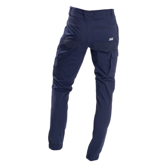 Hard Yakka Raptor Cuff Baumwoll Herren Outdoor-Hosen Blau - Image 5