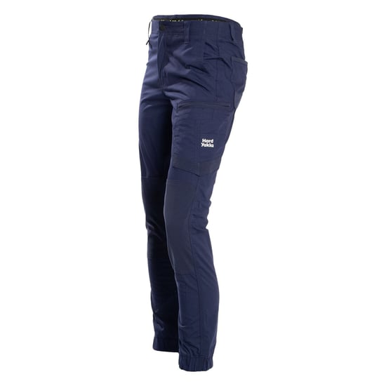 Hard Yakka Raptor Cuff Baumwoll Herren Outdoor-Hosen Blau - Image 6