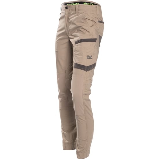 Hard Yakka Raptor Cuff Baumwoll Herren Tan Outdoor-Hosen - Image 3