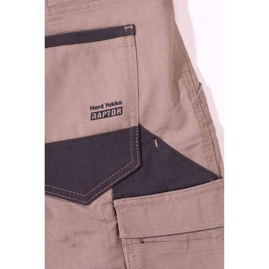 Hard Yakka Raptor Cuff Baumwoll Herren Tan Outdoor-Hosen - Image 4