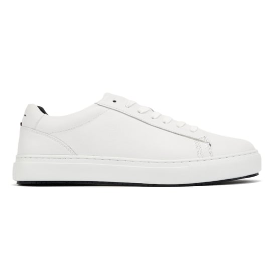Ben Sherman Ace Cupsole Leder Herren Weiße Sneakers - Image 5