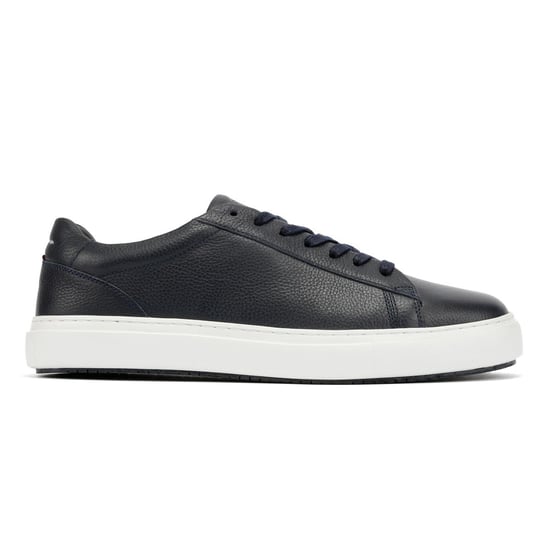 Ben Sherman Ace Cupsole Leder Herren Sneaker In Blau - Image 5