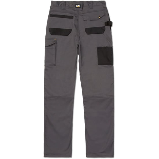 Caterpillar Essential Knie-Taschen Stretch Holster Polyester Herren Grau Outdoor-Hosen - Image 5
