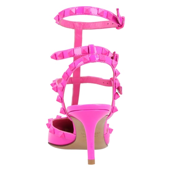 Valentino Offene Pumps aus Kalbsleder Rosa - Image 3