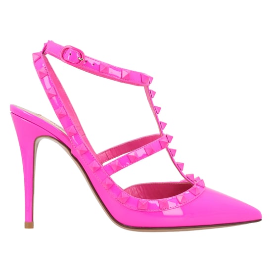 Valentino Rockstud Käfigpumps Rosa - Image 6
