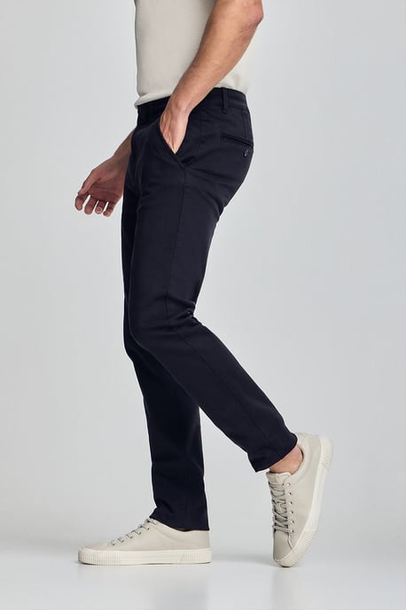 Chinohose Moore marineblau Slim Fit - Image 3