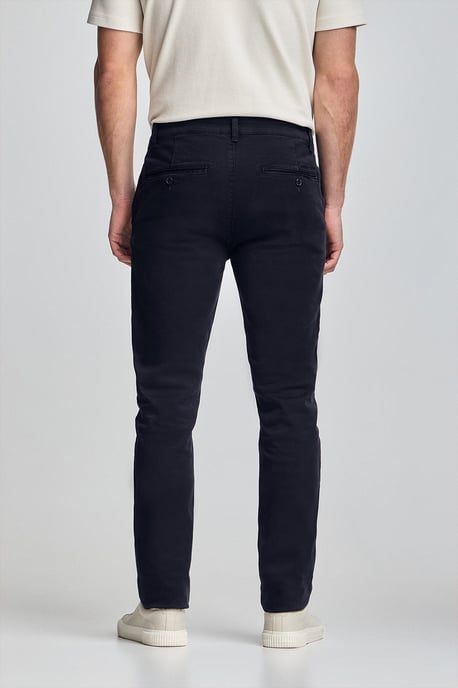 Chinohose Moore marineblau Slim Fit - Image 4