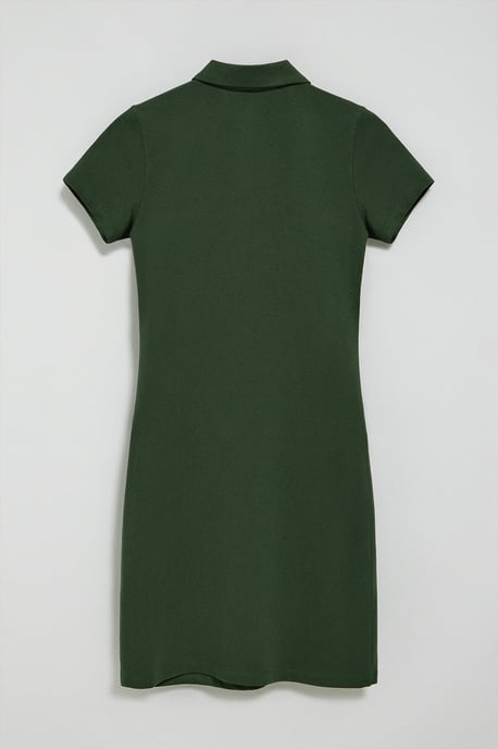 Polokleid flaschengrün mit Rigby Go-Logo - Image 5