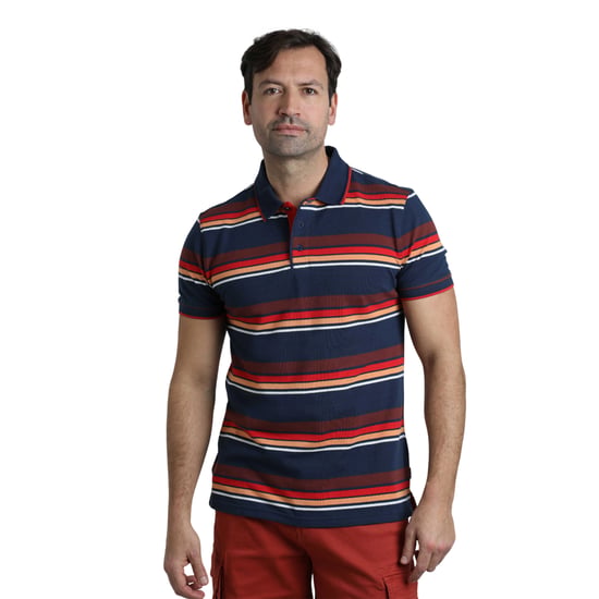 Weird Fish - "Sunbury" Poloshirt für Herren (Dunkelblau) - Image 3