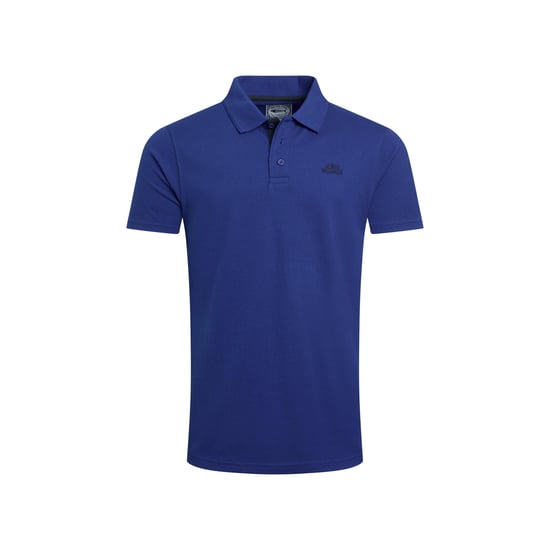 Weird Fish - "Miles" Poloshirt Baumwolle aus biologischem Anbau für Herren (Kobaltblau) - Image 1