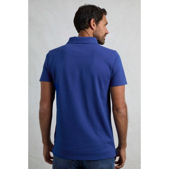 Weird Fish - "Miles" Poloshirt Baumwolle aus biologischem Anbau für Herren (Kobaltblau) - Image 6