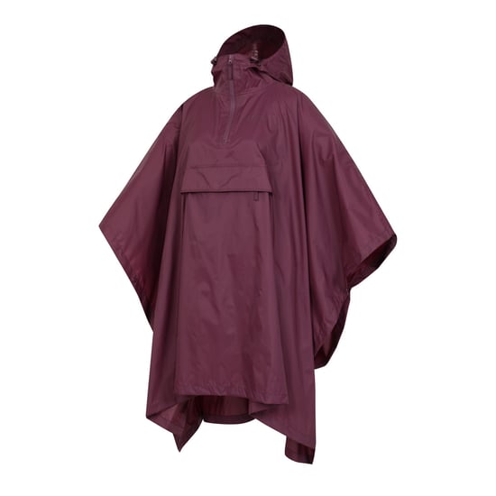 Mountain Warehouse - "Pakka" Poncho für Damen (Dunkel-Lila) - Image 4